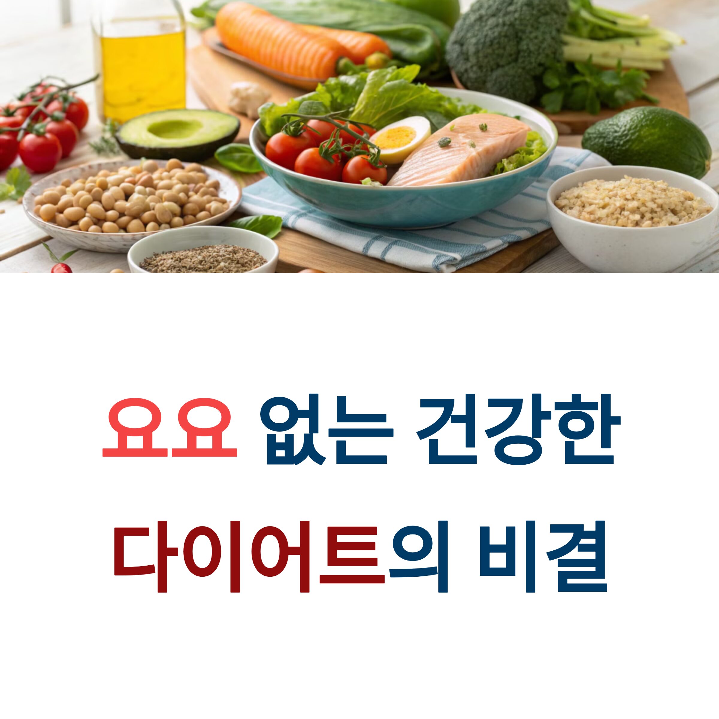 요요 없는 건강한 다이어트 비결