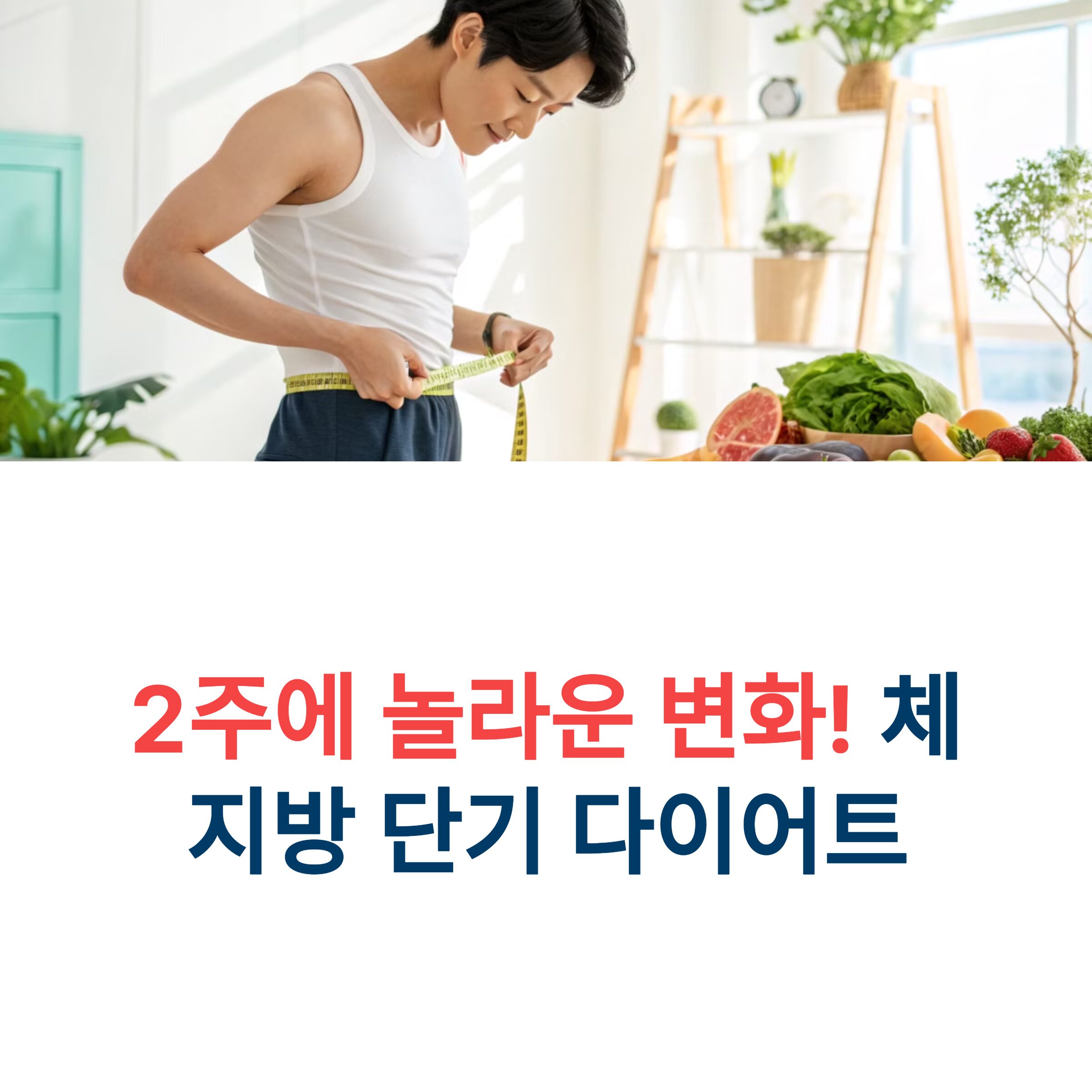 체지방 단기 다이어트